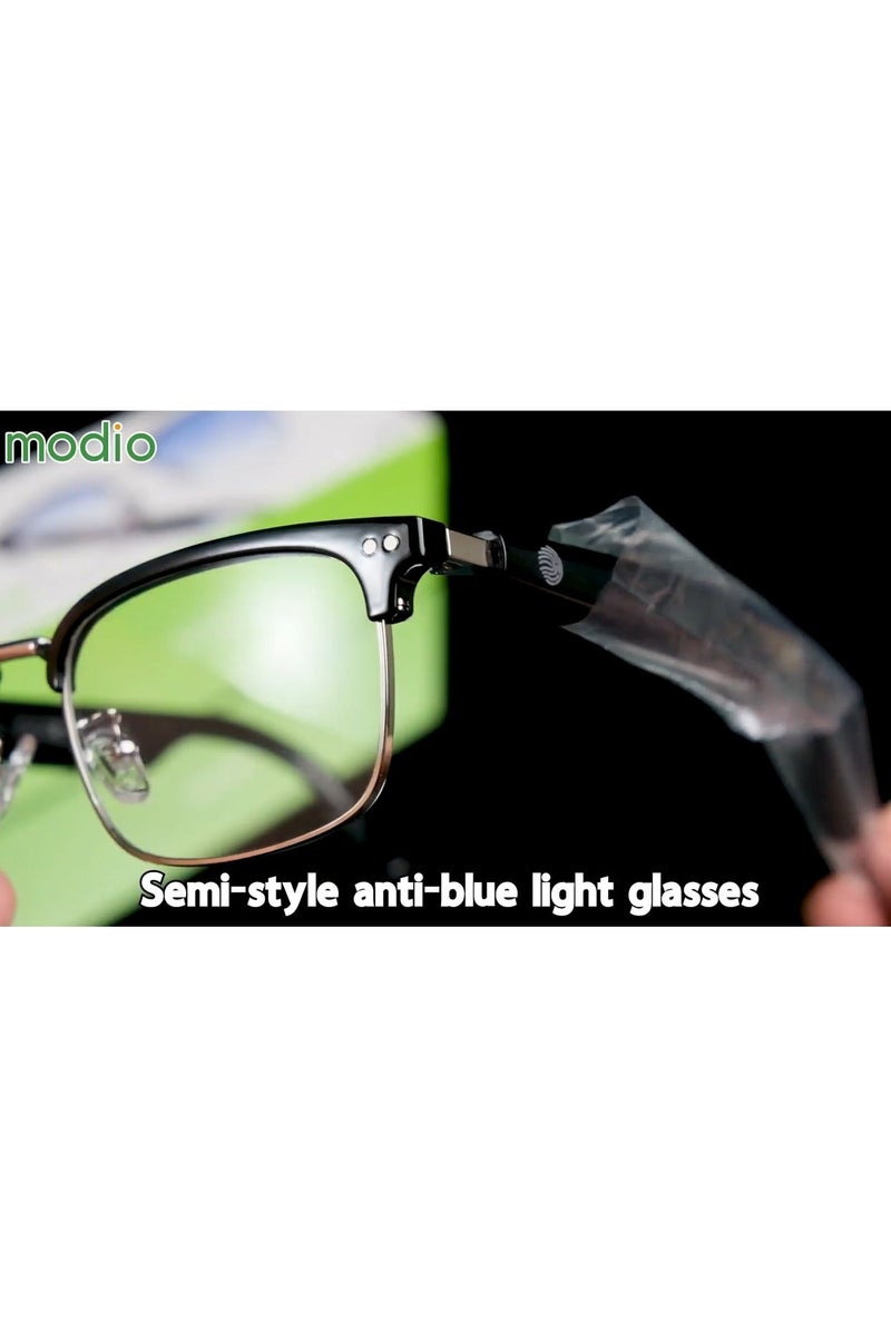 Modio MG03 Smart Audio Glasses with Super Bass Sound, Touch Control, Open-Ear Bluetooth Glasses, Hands-Free Calling, Lightweight Frame and Long-Lasting Battery for Daily Use - Image 3